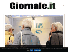 Tablet Screenshot of giornale.it